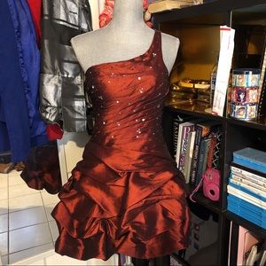 CINDERELLA Divine - Taffeta Burgundy Bubble Dress